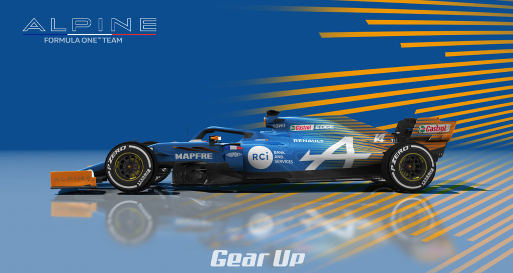 Alpine F1 2021 Concept - Gear Up Communication