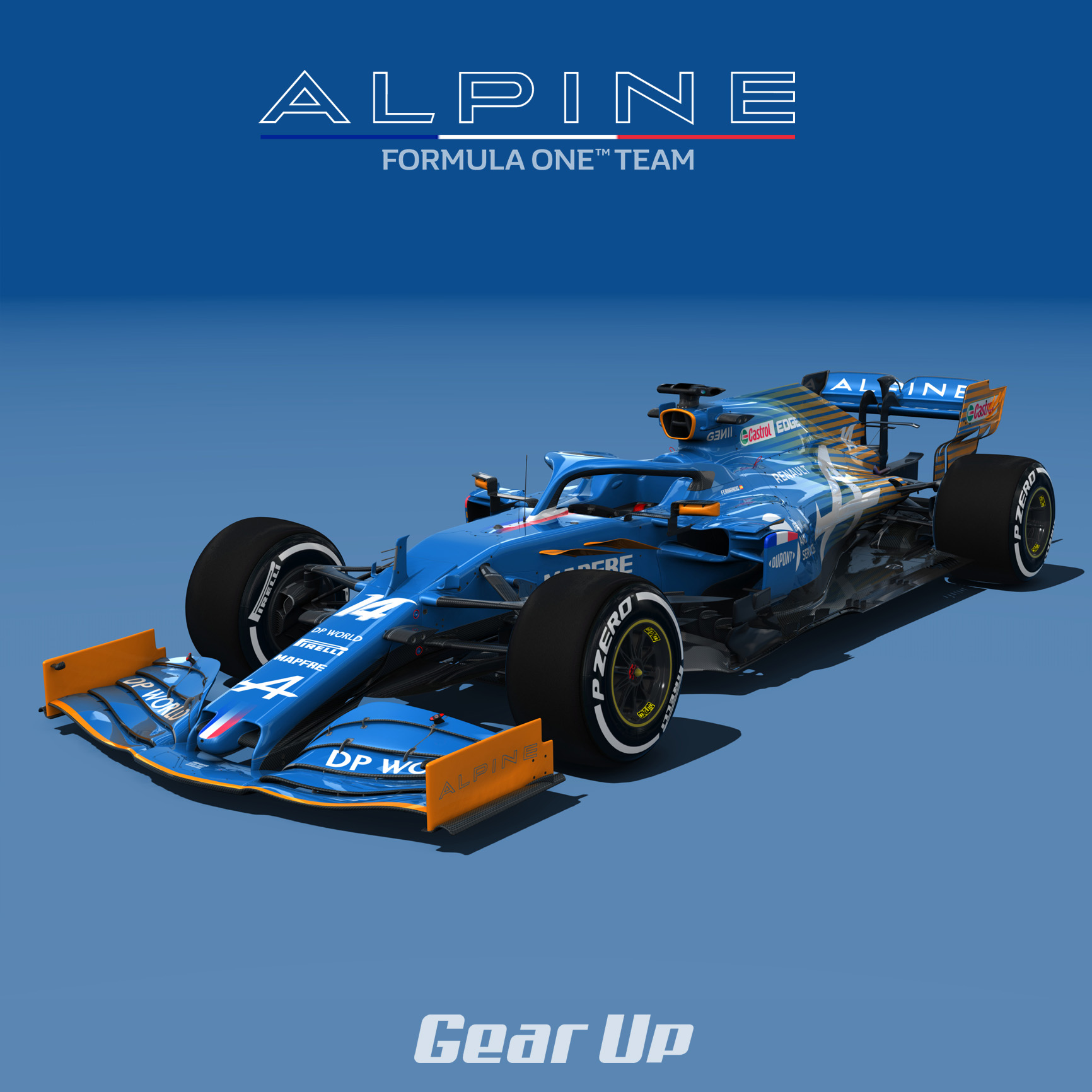 Alpine F1 2021 Concept - Gear Up Communication